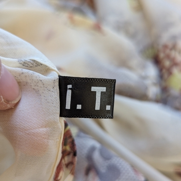 Vintage Butterfly Lace Tie Neck Maxi Dress – Cottagecore Fairy Grunge Romance - Picture 4 of 16